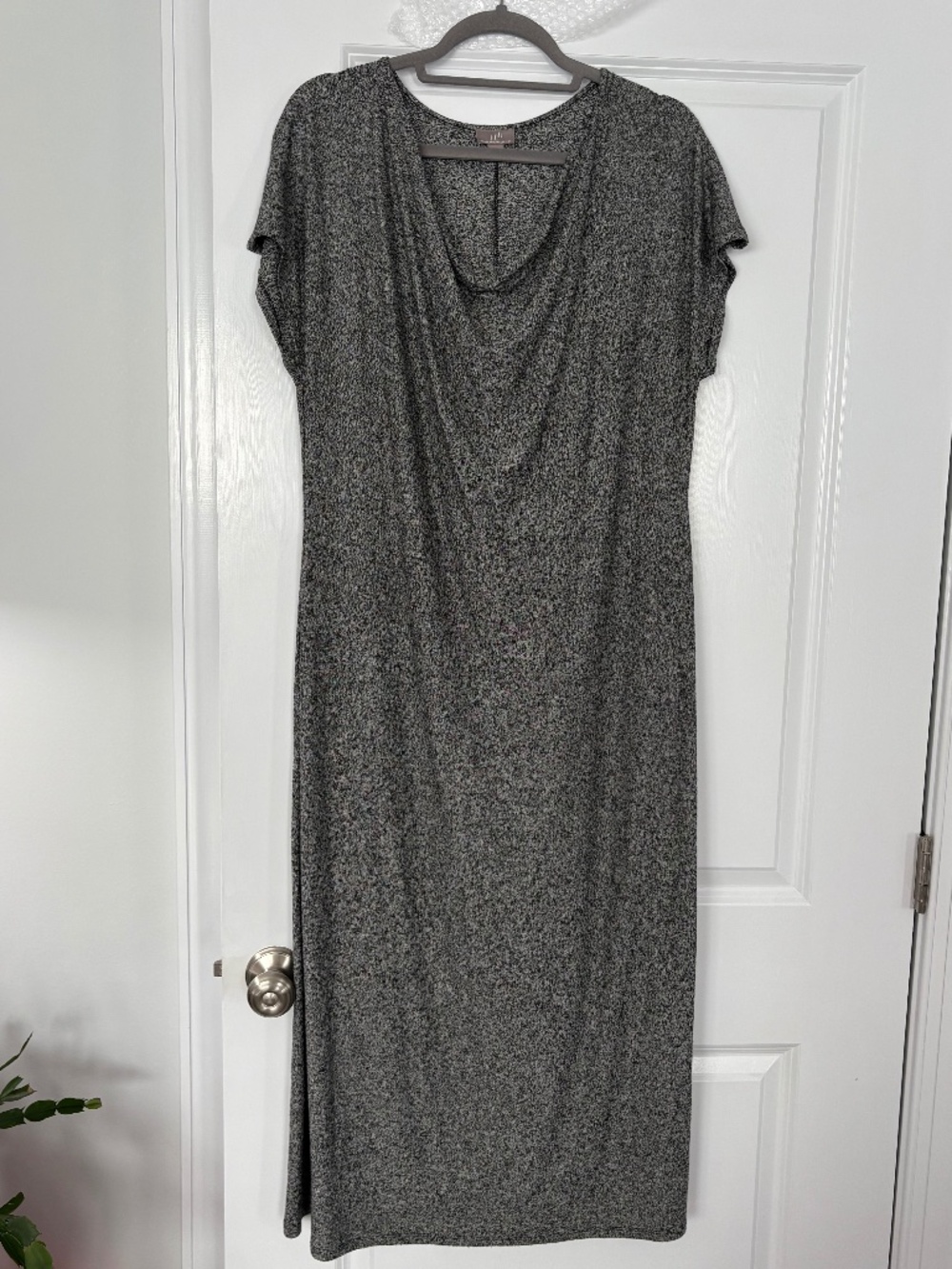 J.JILL Black and White Maxi dress